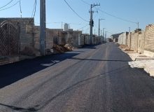آسفالت ۴۵ هزار متر مربع از معابر کوی ملاشیه اهواز