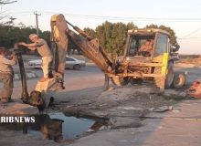 تعویض الکتروپمپ ۴ اینچ در شهرک مقداد بندر امام خمینی