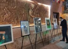 برپایی نمایشگاه خاکستر رنگی در اهواز