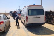 تصادف مینی‌بوس حامل معلمان در مسیر روستاهای غرب کارون خرمشهر