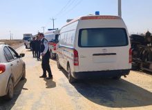 تصادف مینی‌بوس حامل معلمان در مسیر روستاهای غرب کارون خرمشهر