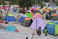 استقرار بیش از ۷۰۰ چادر برای اسکان مهمانان نوروزی در اهواز