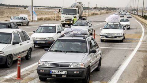 رشد ۵۴ درصدی خروج خودروها از خوزستان در نوروز ۱۴۰۴