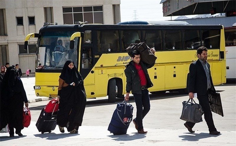 جابجایی بیش از ۱۴ هزار مسافر در پایانه‌های مسافری خوزستان