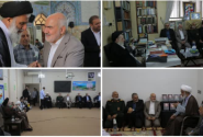 دیدار‌های عیدانه استاندار خوزستان با علما و روحانیون استان