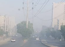 هوای ۲ شهر خوزستان در وضعیت قرمز آلودگی هوا