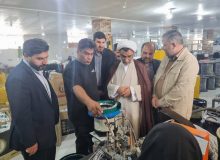 بازدید دبیر شورای عالی انقلاب فرهنگی از چند شرکت صنعتی و تولیدی شهرستان دزفول