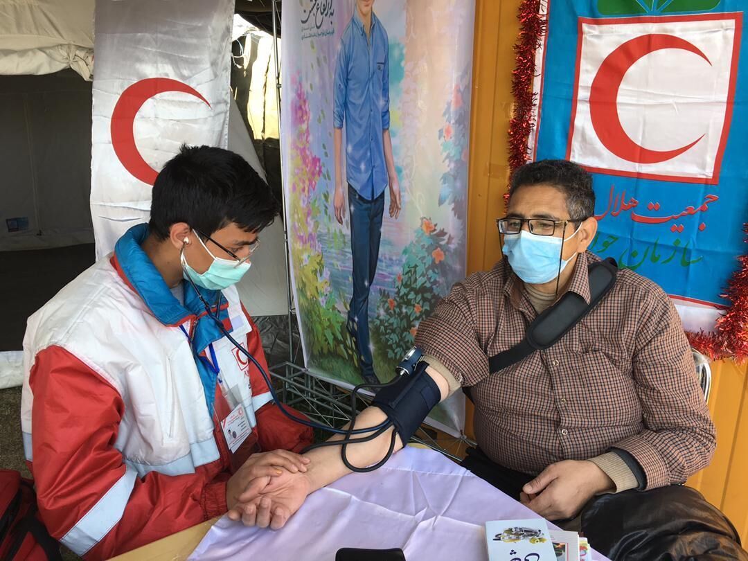 بهره مندی بیش از ۸۱۰ هزار نفر در خوزستان از خدمات جمعیت هلالاحمر