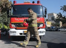 مهار آتش سوزی در پارک ریحانه اهواز بدون تلفات جانی