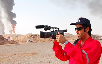 تشییع و خاکسپاری پیکر مستندساز خوزستانی در اهواز