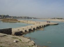 اجرای عملیات لایروبی رودخانه گرگر از بند میزان تا سه‌کوره