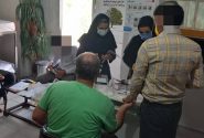 غربالگری معتادان متجاهر در مرکز تخصصی بهزیستی اهواز