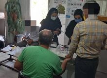 غربالگری معتادان متجاهر در مرکز تخصصی بهزیستی اهواز