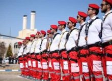آمادگی تیم‌های امداد و نجات و سحر هلال احمر خوزستان برای امداد رسانی در حادثه بندر شهید رجایی