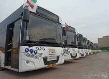 به روز بودن ۸۲ درصد ناوگان اتوبوسرانی اهواز