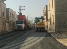 پیشرفت ۹۰ درصدی عملیات زیرسازی و آسفالت معابر کوی مهدیس اهواز