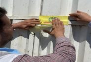 مهر و موم ۱۲ مرکز تهیه و توزیع مواد غذایی در غرب اهواز