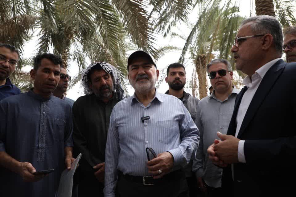 تاکید استاندار بر تامین آب شرب پایدار در شهر و روستاهای شادگان