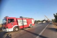 دو فوتی و مصدوم در حادثه واژگونی تانکر سوخت در محور اندیمشک به شوش