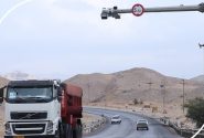 افزایش تردد خودروهای سنگین در محورهای استان خوزستان