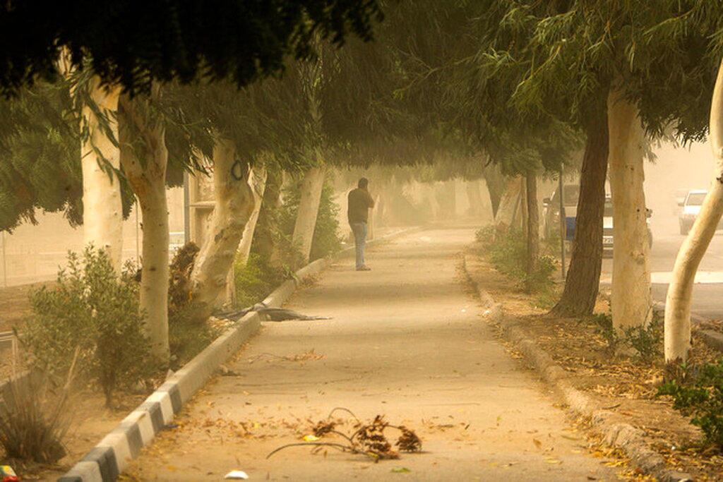 هشدار نارنجی ورود توده خاک عراقی به خوزستان