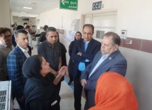 بازدید رئیس دانشگاه علوم پزشکی جندی شاپور اهوار از بیمارستان امام علی (ع) اندیمشک