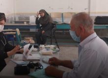 برگزاری اردوی جهادی بسیج جامعه پزشکی خوزستان در هفتکل