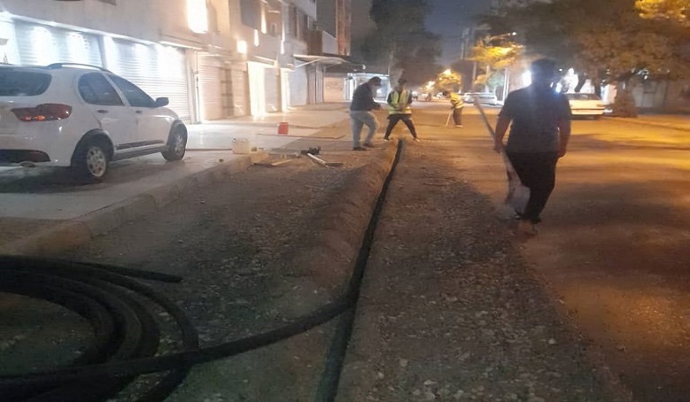 فیبر نوری نجما به مرکز تلفن آزادی اهواز رسید