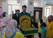 حضور خادمان حرم مطهر رضوی در مراکز نگهداری از کودکان بی‌سرپرست و بدسرپرست اهواز