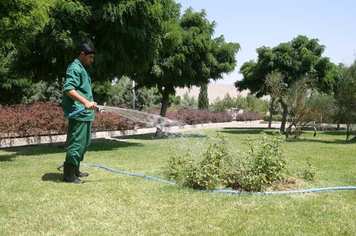 توسعه و بهبود فضای سبز شهری اهواز با تکمیل طرح شبکه آب خام
