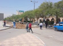آغاز عملیات اجرایی توسعه شبکه آب آشامیدنی در بندر امام خمینی