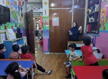 برگزاری کارگاه آموزشی و برنامه‌های محیط زیستی ویژه کودکان در اهواز