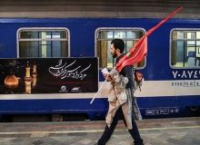 جابه‌جایی رایگان زائران اربعین با ریل‌باس در مسیر خرمشهر-شلمچه