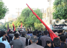 برگزاری راهپیمایی حرم تا حرم با حضور جاماندگان اربعین در دزفول