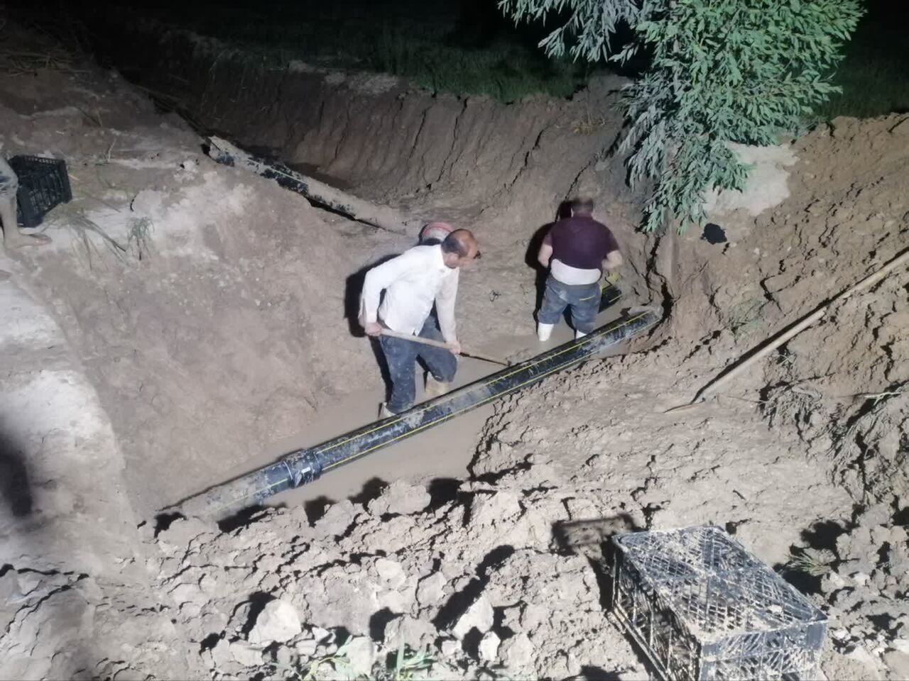 بی احتیاطی یک کشاورز عامل قطع گاز ۵ روستای دزفول