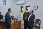 بازدید دادستان مرکز خوزستان از مجتمع دادسرای جنایی و انقلاب اهواز