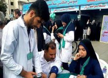 راه اندازی موکب درمانی مدیریت درمان تامین اجتماعی خوزستان در مرز چذابه