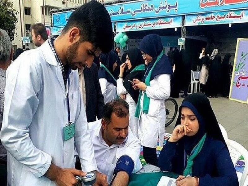 راه اندازی موکب درمانی مدیریت درمان تامین اجتماعی خوزستان در مرز چذابه