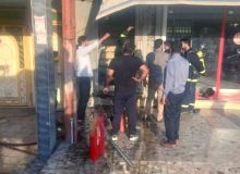 نجات اعضای یک خانواده در شوش با تلاش آتش نشانان