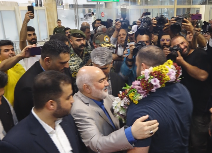 استقبال باشکوه از مدال آوران خوزستانی تیم ملی کشتی فرنگی کشورمان