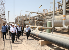 وارد مدار شدن چاه ۳۳ میدان دارخوین برای نخستین بار