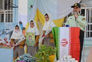 همراهی فرماندهان فراجا خوزستان با فرزندان شهید در آغاز سال تحصیلی جدید