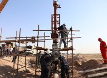 وارد مدار شدن چاه ۳۳ میدان نفتی دارخوین