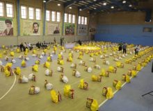 اهدای ۵۰ هزار بسته معیشتی به نیازمندان خوزستان