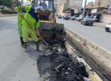 منطقه ۷ اهواز آماده بارش‌های پاییزی