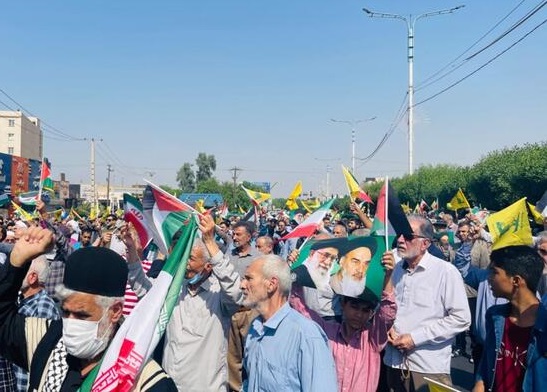 راهپیمایی بشارت نصر در خوزستان برگزار شد