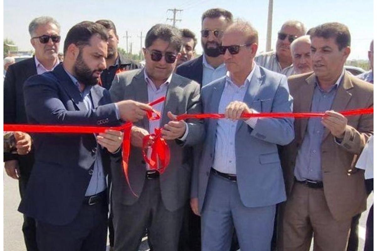 آغاز بهره برداری و ساخت چند طرح راهداری در شهرستان رامهرمز