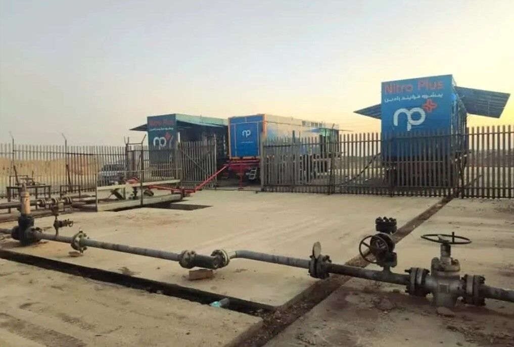افتتاح سامانه نوآورانه تزریق نیتروژن بومی